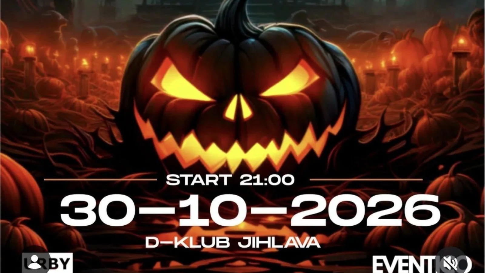 Halloween party 2026 – Ples / zábava, Jihlava